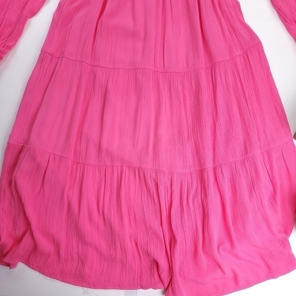 🔴 Loft Pink Maxi Dress Size S - Picture 11 of 14